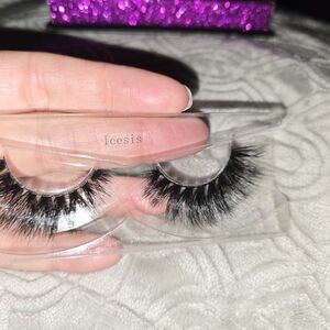 Luxury Mink Black False Eyelashes Icesis New